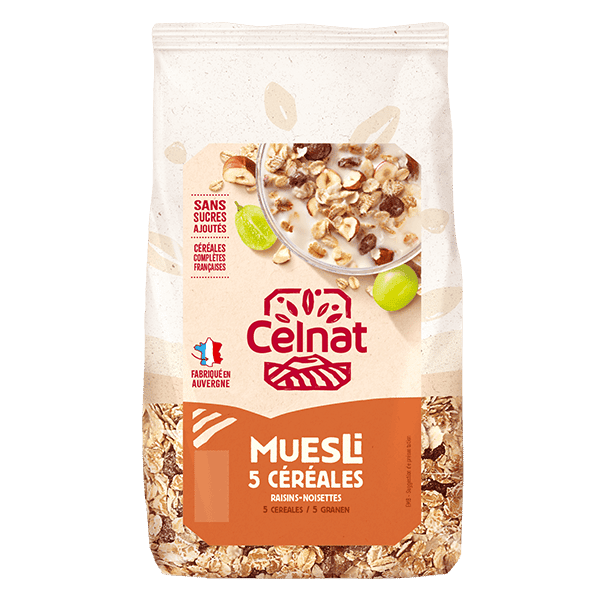 Muesli 5 Céréales - Celnat