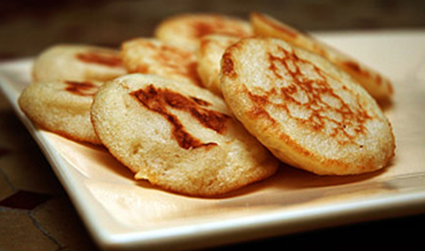 Blinis à la tomme de chèvre Blinis à la tomme de chèvre