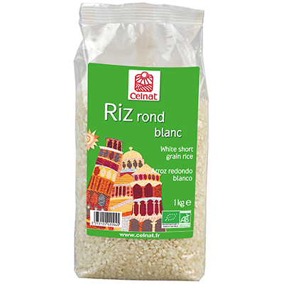 White short grain rice - Celnat