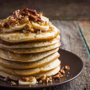 Crêpes soufflées ou pancakes à la farine d’avoine