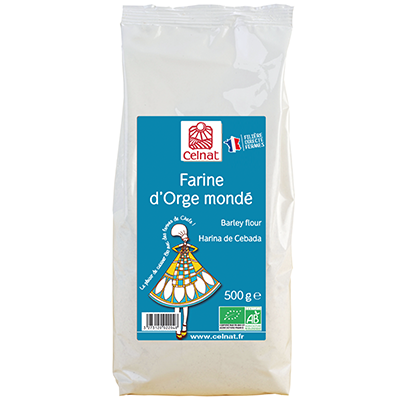 Farine d'orge mondé