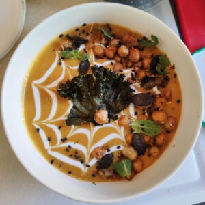 Les recettes de Justin : Soupe de courge façon thaï