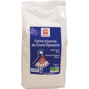 Farine blanche de grand épeautre