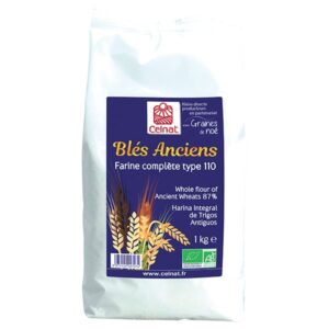 Farine semi-complète de blés anciens T110