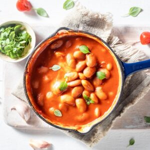 Flageolet à la tomate