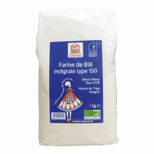 Farine de blé intégrale T150