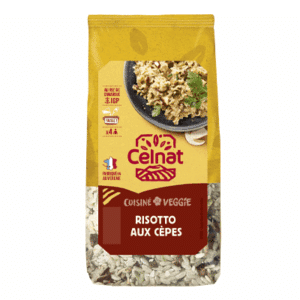 Risotto aux cèpes à base de riz de Camargue