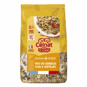 Mélange veggie - Trio de Céréales, Soja & Lentilles 100% origine France