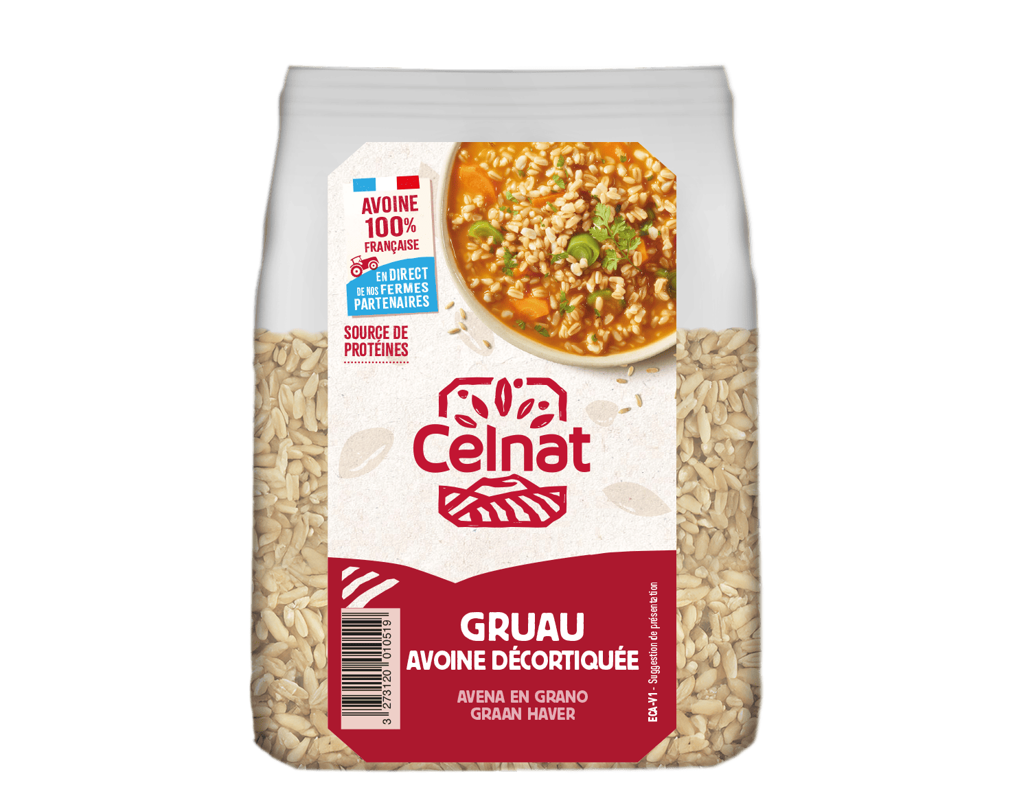 Gruau d'avoine celnat