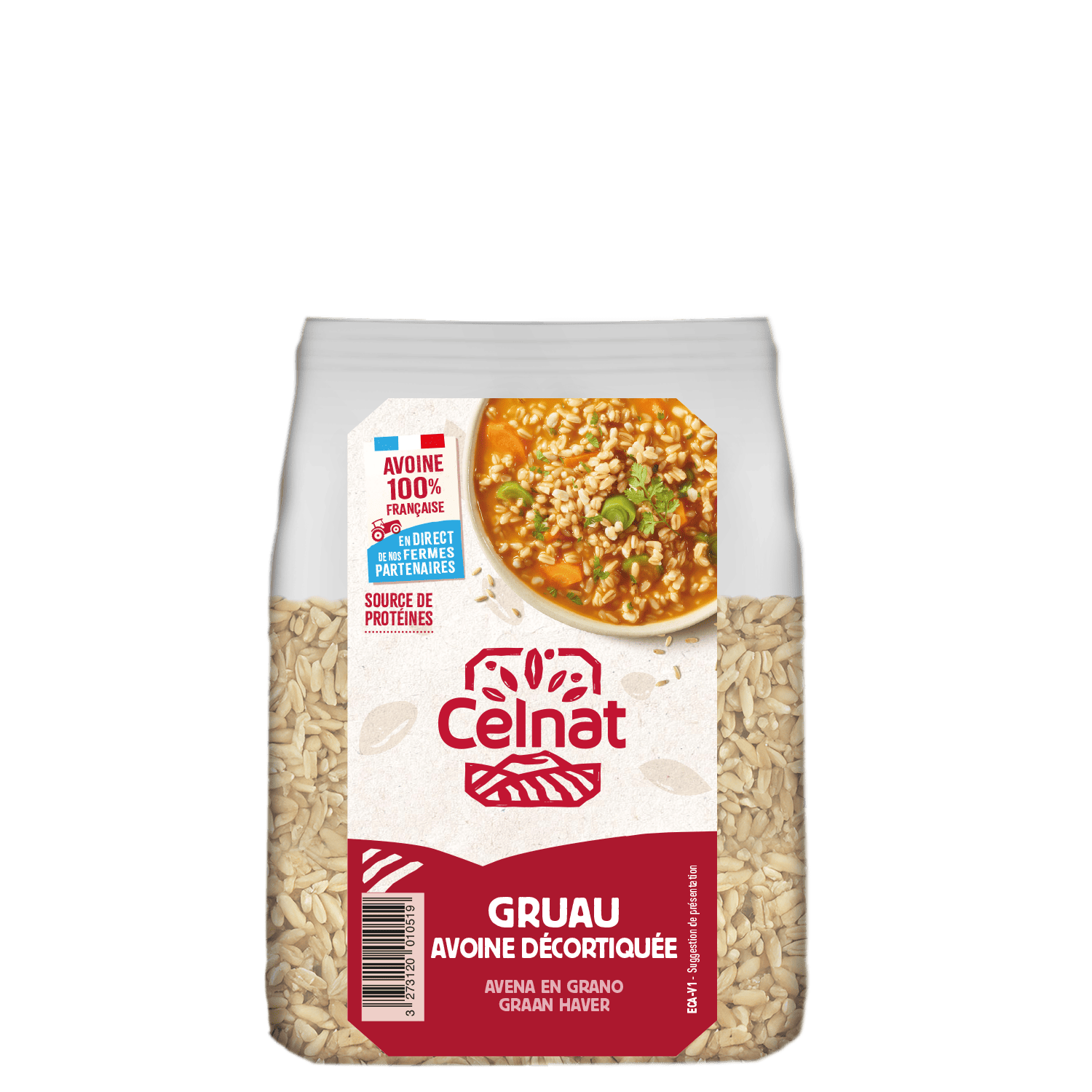 Gruau d'avoine celnat