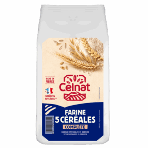 Farine coomplète 5 céréales BIO Celnat