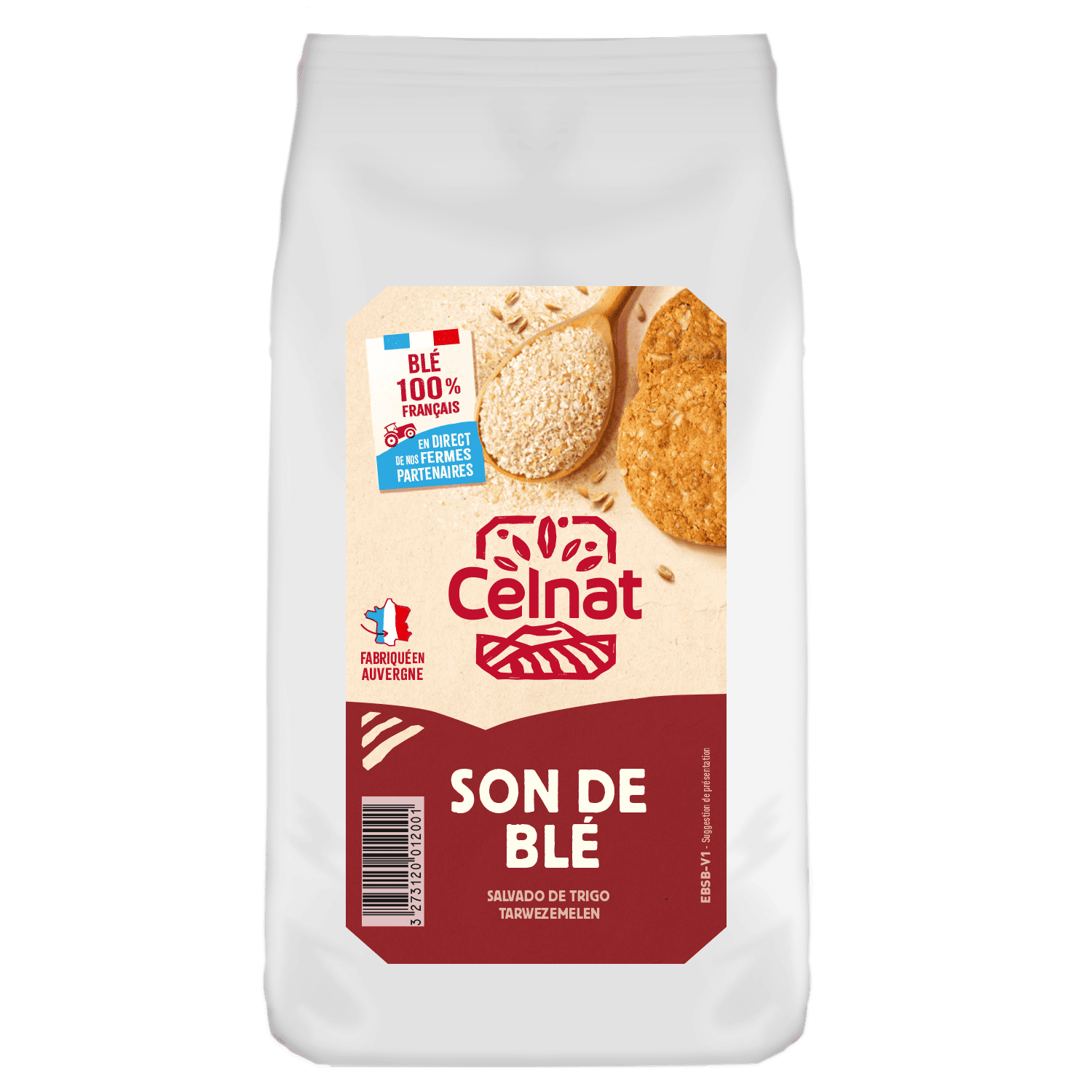 son de blé bio celnat