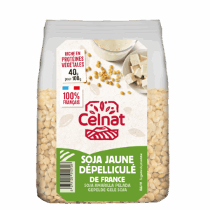 Celnat soja jaune depelliculé
