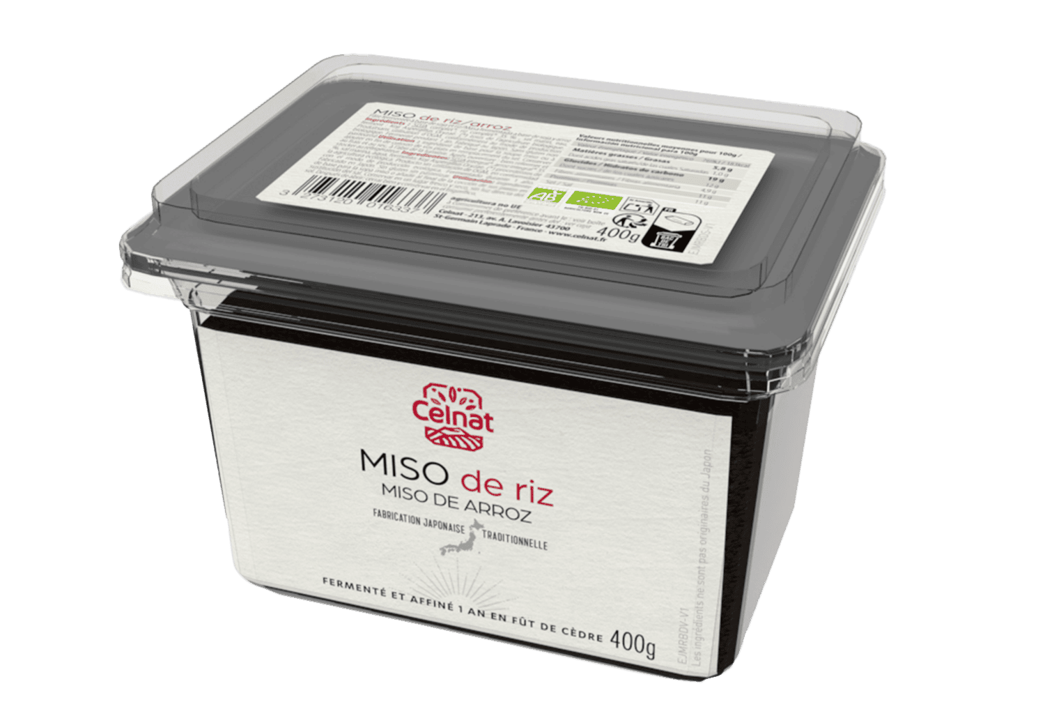 Miso de riz BIO Celnat