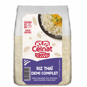 Riz thai demi-complet Celnat