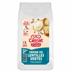Farine de Lentilles Vertes BIO Celnat