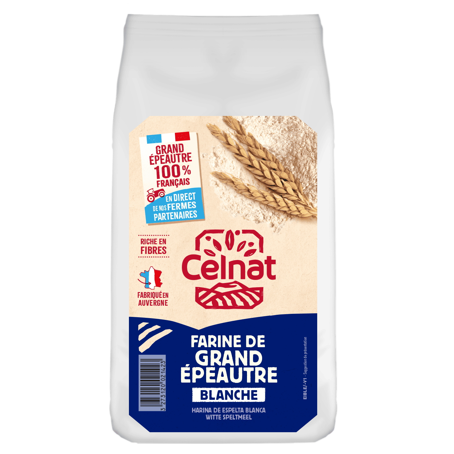 Farine blanche de Grand Epeautre Celnat Bio