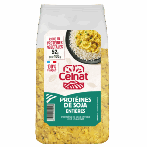 Protéines de soja entières celnat BIO