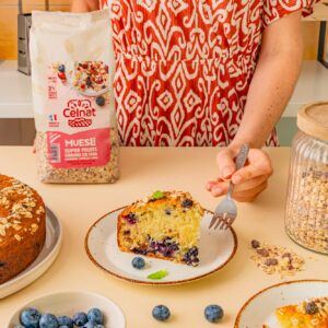 recette cake à la myrtille