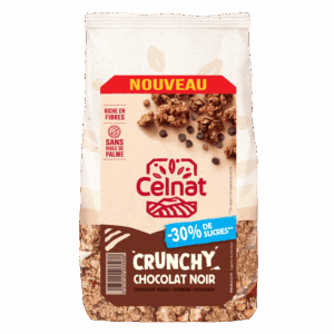 Crunchy Chocolat noir -30% de sucres