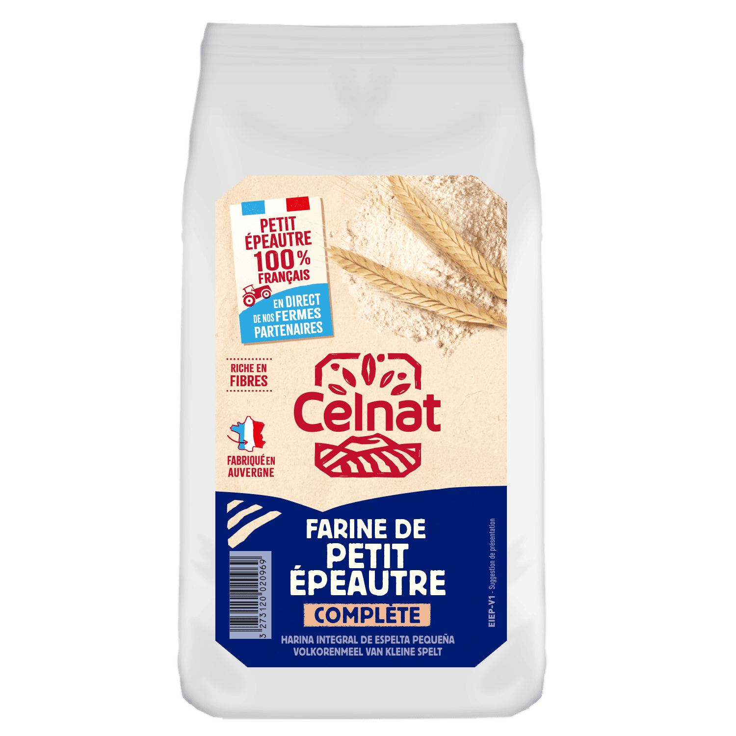 Farine Complète Petit Épeautre Celnat Bio