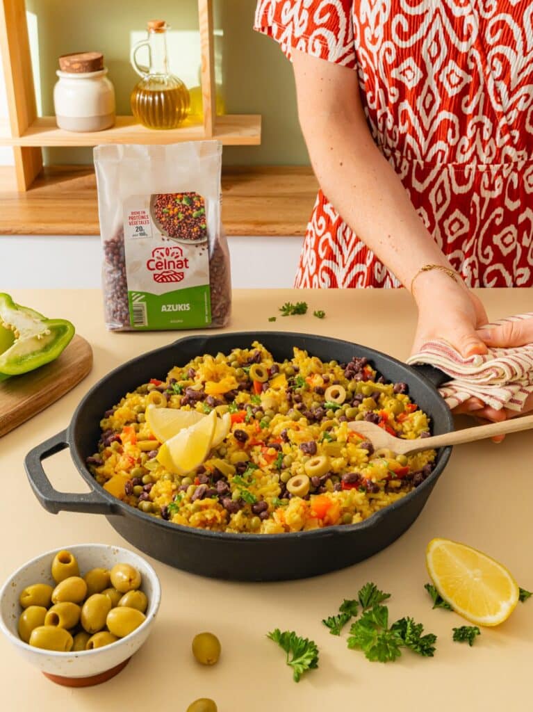 Paella végétarienne Celnat