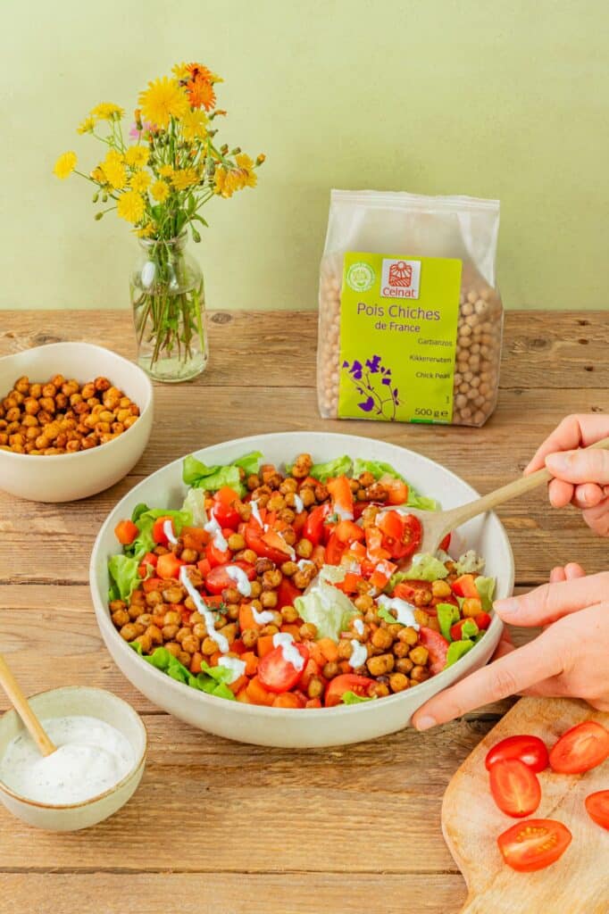 recette pois chiches salade