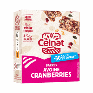 Barres cranberries et graines