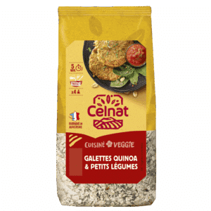 Galettes Quinoa et Petits Légumes